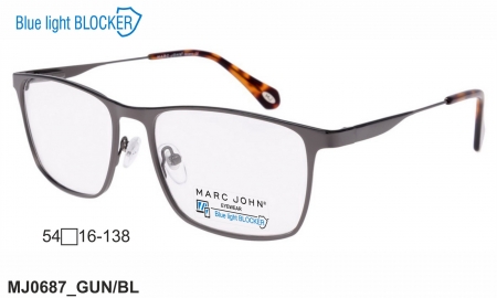 Оправа MARC JOHN MJ0687 GUN/BL Blue Blocker