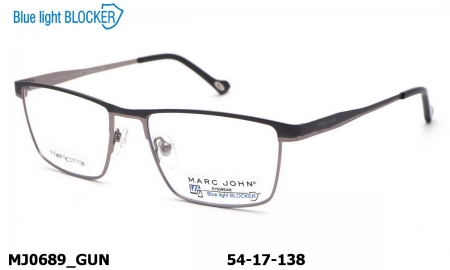 Оправа MARC JOHN MJ0689 GUN Blue Blocker