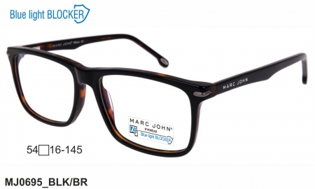 Оправа MARC JOHN MJ0695 BLK/BR Blue Blocker