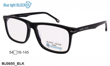 Оправа MARC JOHN MJ0695 BLK Blue Blocker