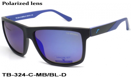 TED BROWNE очки TB-324 C-MB/BL-D