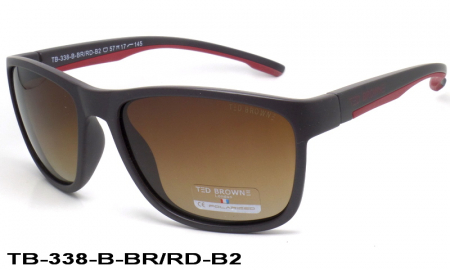 TED BROWNE очки TB-338 B-BR/RD-B2