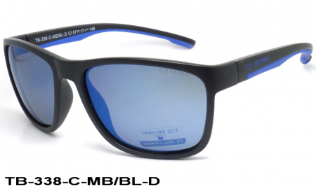 TED BROWNE очки TB-338 C-MB/BL-D