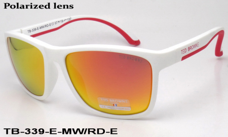 TED BROWNE очки TB-339 E-MW/RD-E