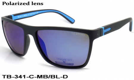 TED BROWNE очки TB-341 C-MB/BL-D
