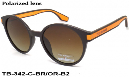 TED BROWNE очки TB-342 C-BR/OR-B2
