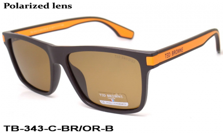 TED BROWNE очки TB-343 C-BR/OR-B