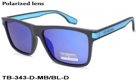 TED BROWNE очки TB-343 D-MB/BL-D