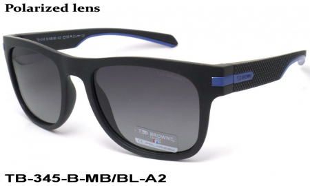 TED BROWNE очки TB-345 B-MB/BL-A2