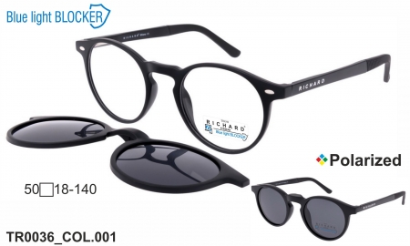 Оправа Thom RICHARD TR0036 COL.001 Clip-on Blue Blocker