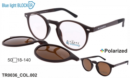 Оправа Thom RICHARD TR0036 COL.002 Clip-on Blue Blocker