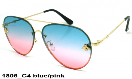 эксклюзивные очки EX-1806 C4-blue-pink