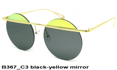 эксклюзивные очки EX-B367 C3-black-yellow