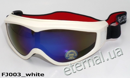лыжные очки FJ003 white