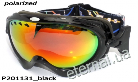 лыжные очки P201131 black