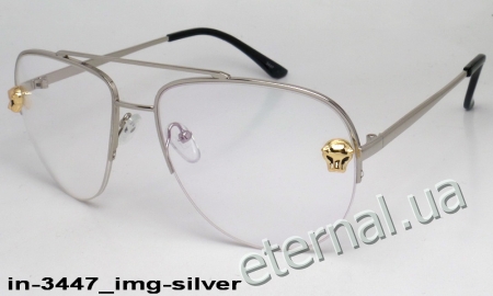 Имиджевые очки in-3447 img-silver